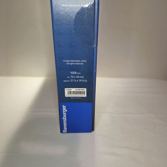 Ravensburger 1000 Pc Puzzle Alice in Wonderland Most Everyone Is Mad Complete - Picture 6 of 6